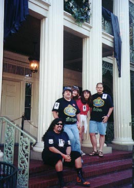 HM 30th Anniversary Kali and friends at the Mansion's 30th anniversary festivities, 1999.