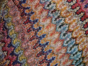 Silk 1920s shawl Silk 1920s shawl.