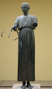 Charioteer of Delphi in Chiton