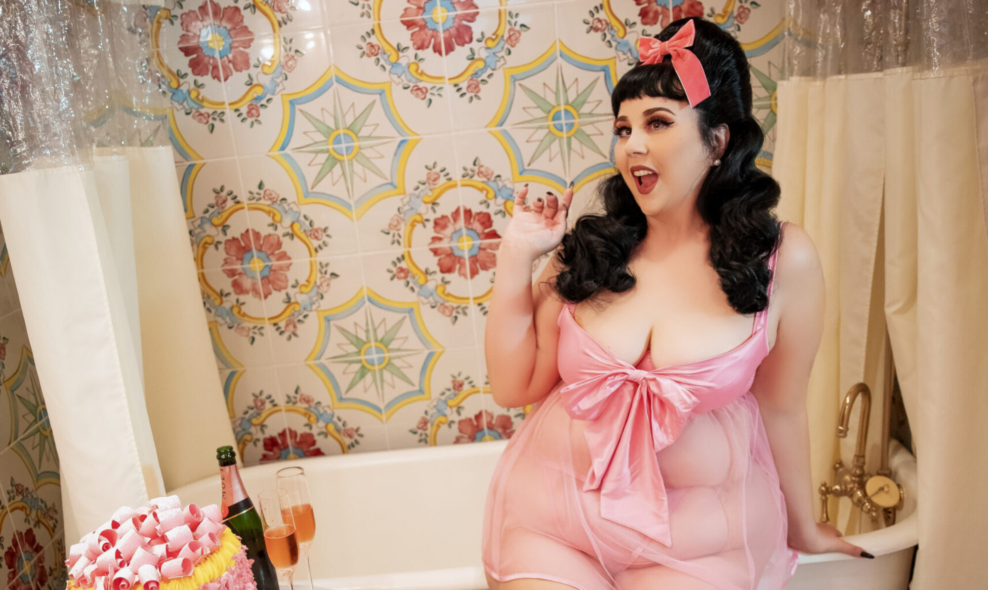 Pink birthday images by Marilee!